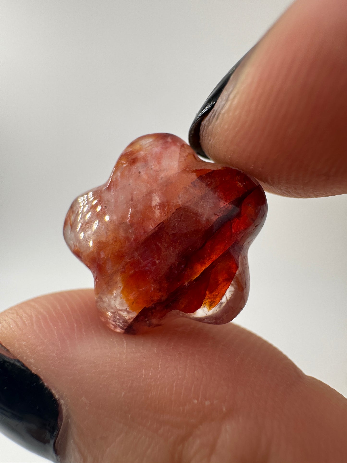 Feuerquarz Blümchen.