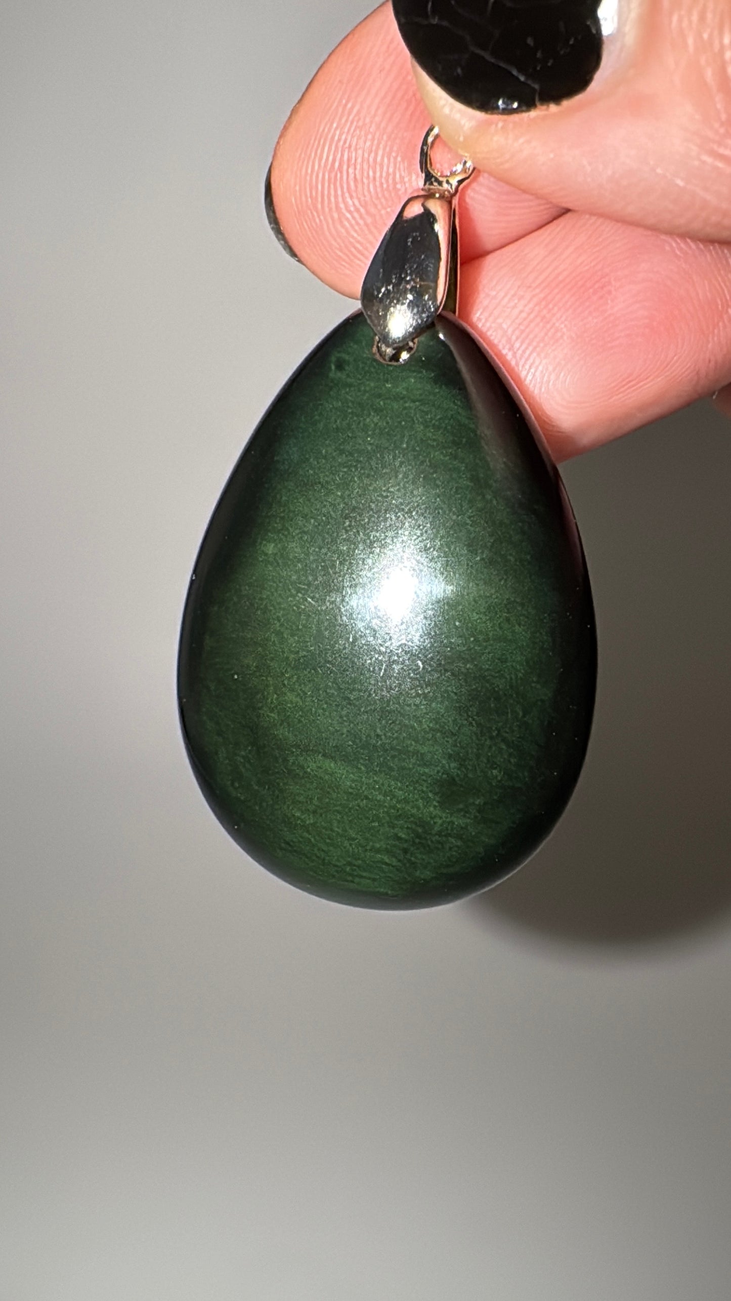Regenbogen Obsidian Anhänger