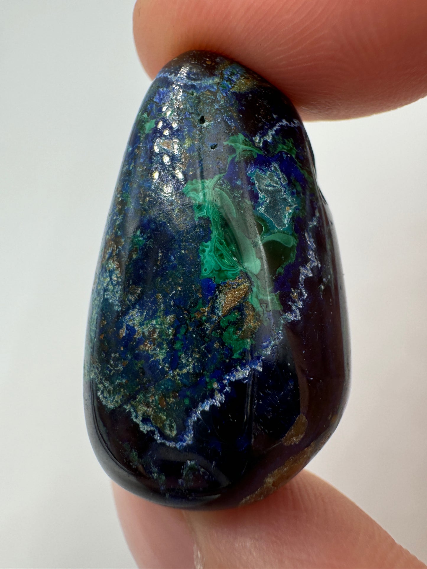 Azurit Malachit Anhänger