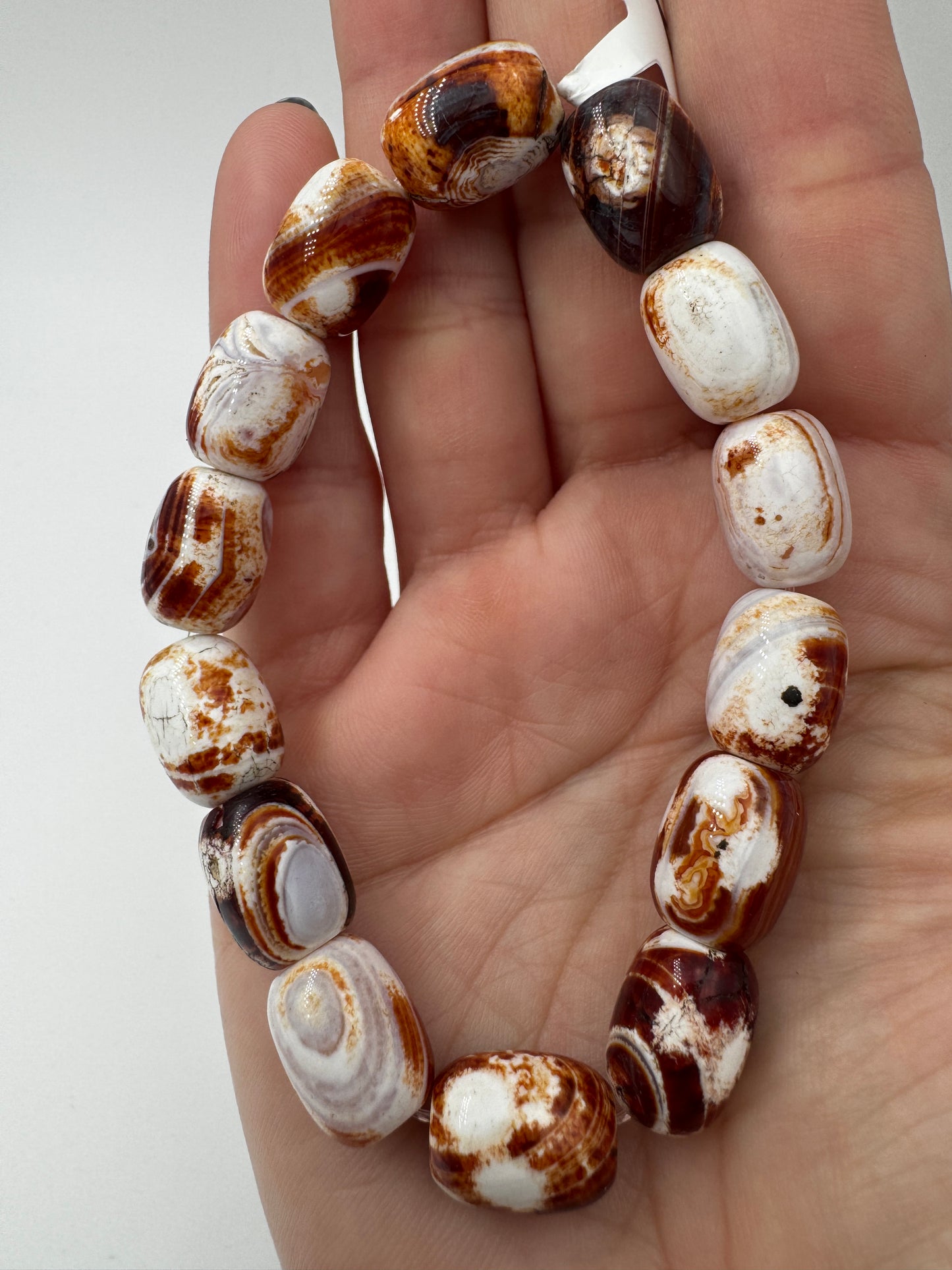 Mongolischer Achat Armbänder