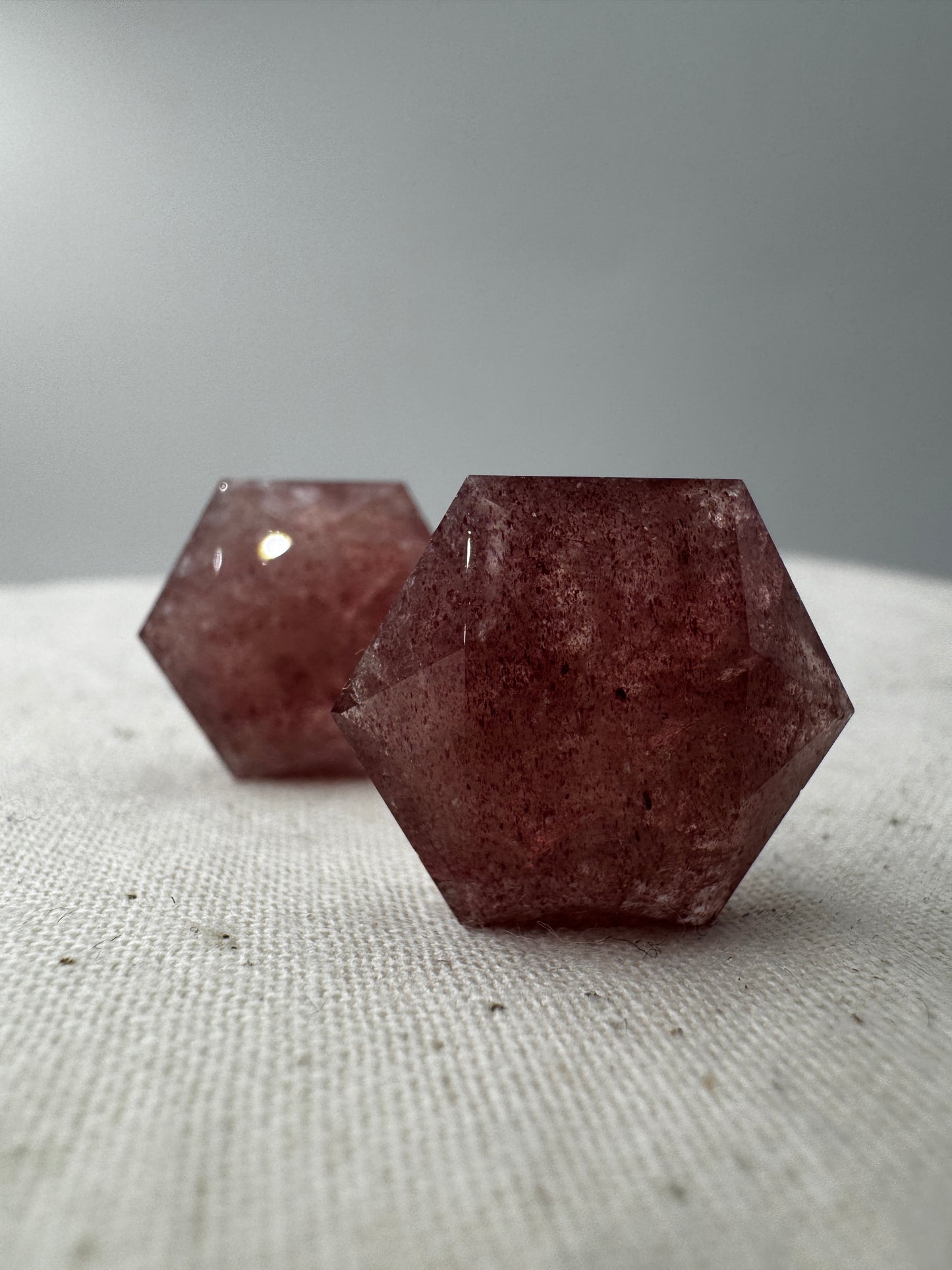 Mini - Feensteine Aventurin, rot - FA8