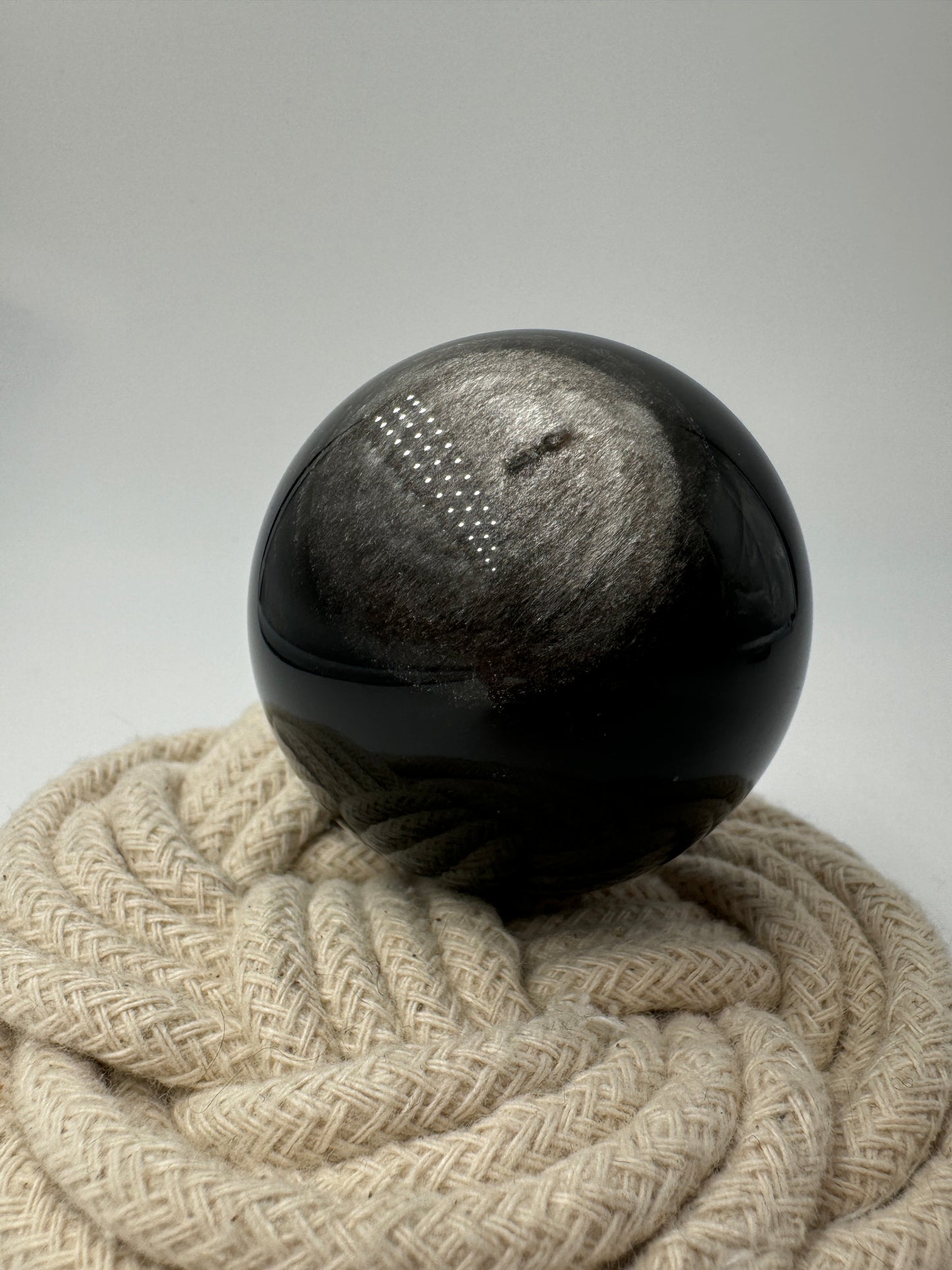 Silberobsidian Kugel SOK39