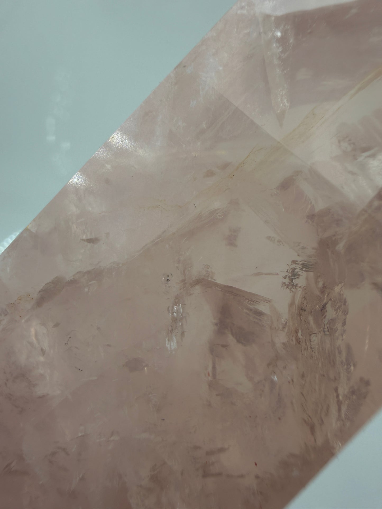 Rosenquarz Spitze RQ89