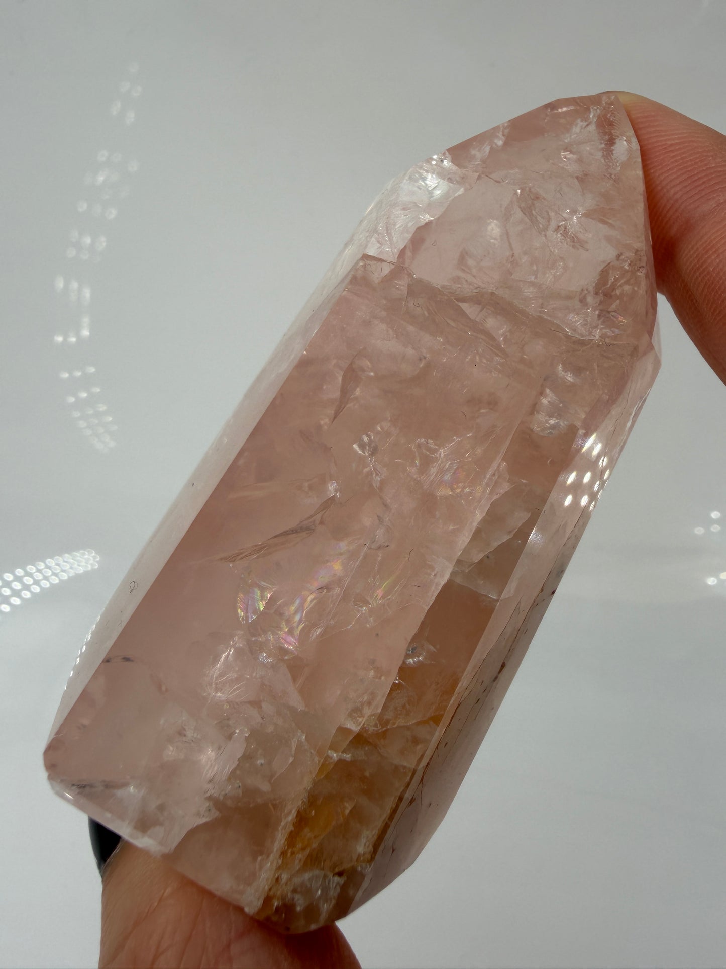 Rosenquarz Spitze RQ55