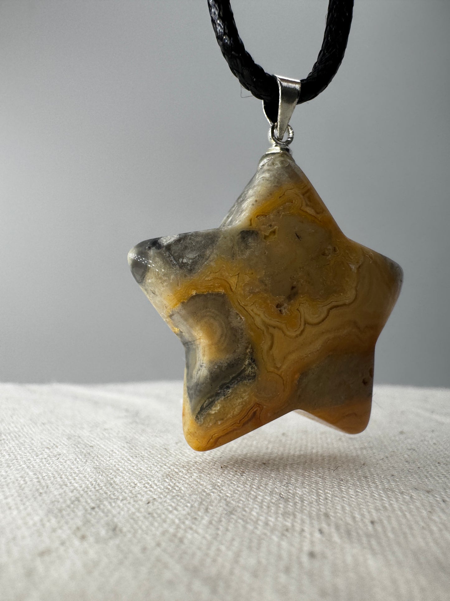 Achat Stern Anhänger ASB12