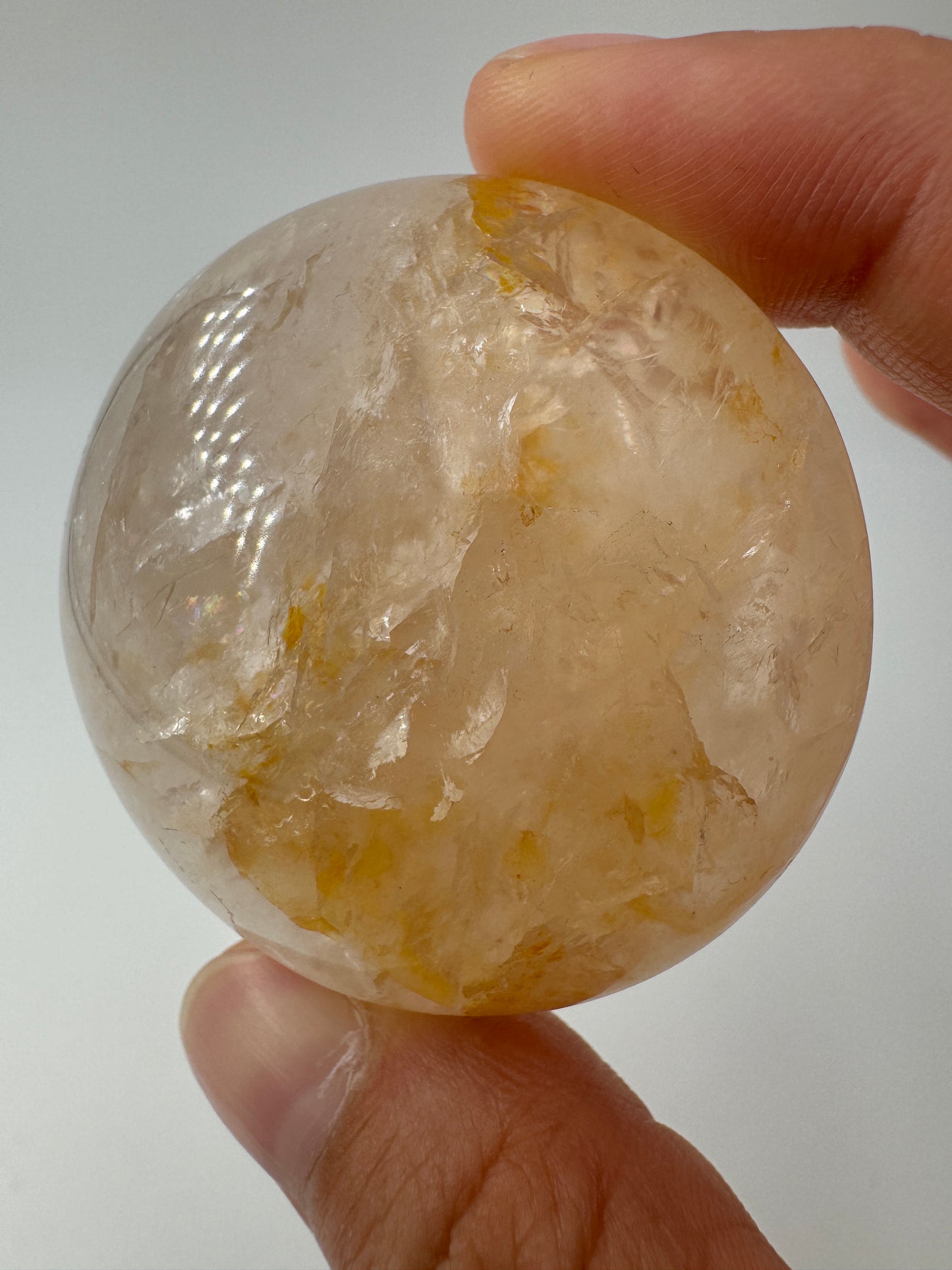 Quarz Linsensteine