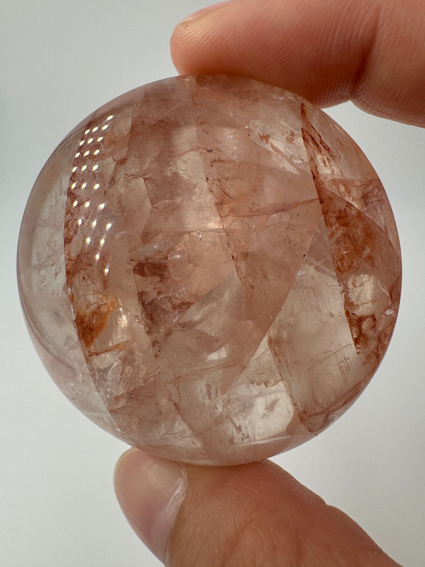 Quarz Linsensteine