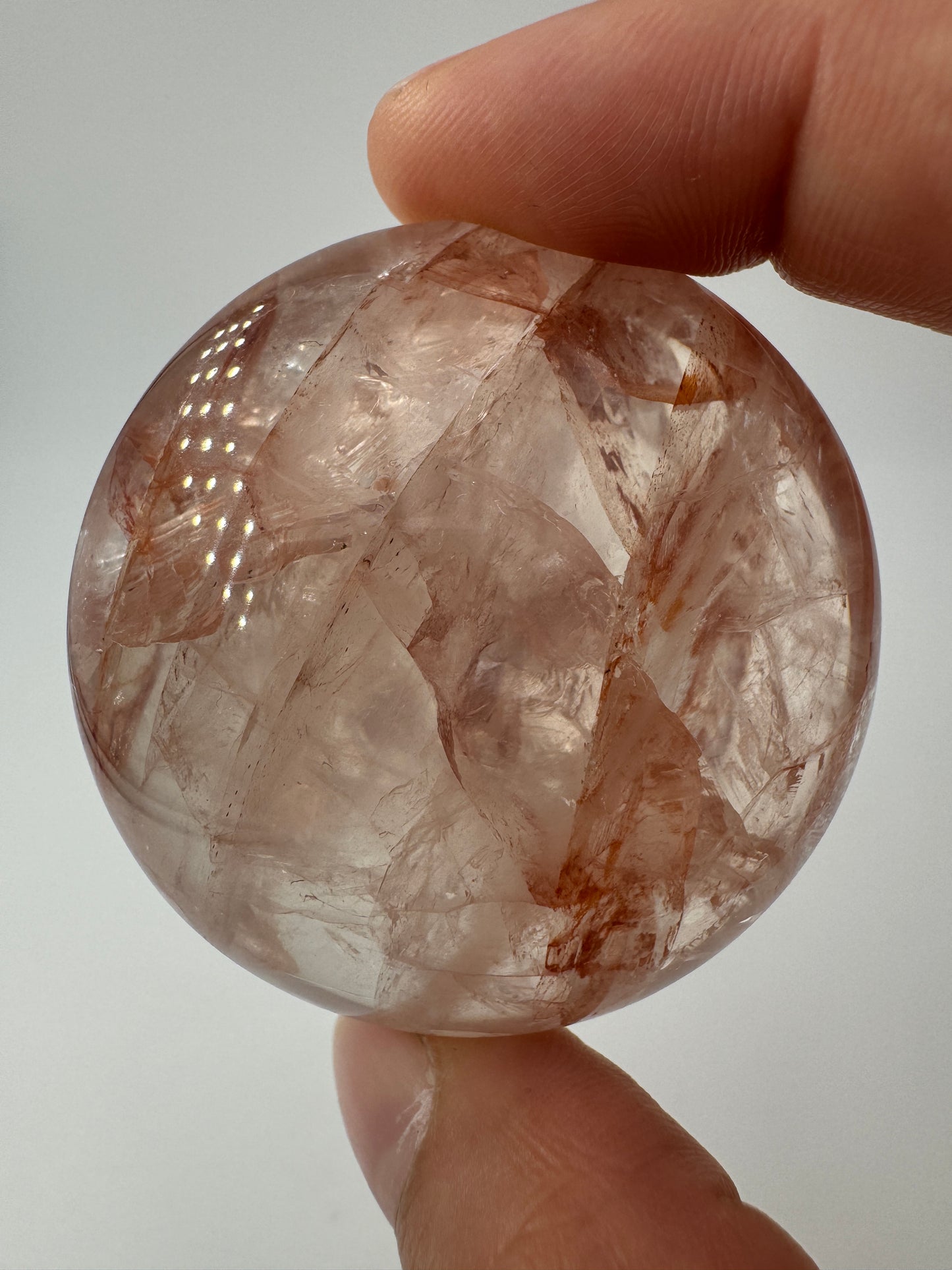 Quarz Linsensteine