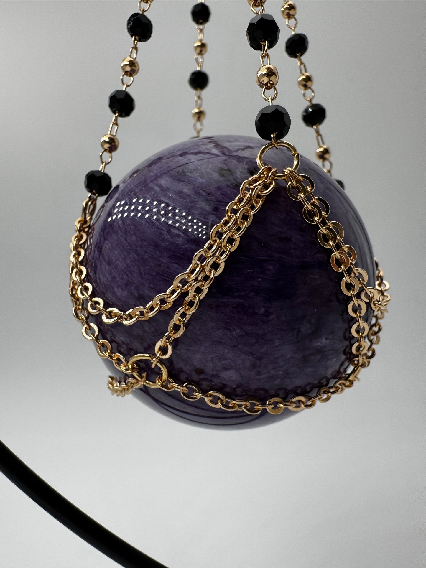 Kugelhalter, schwarz S22