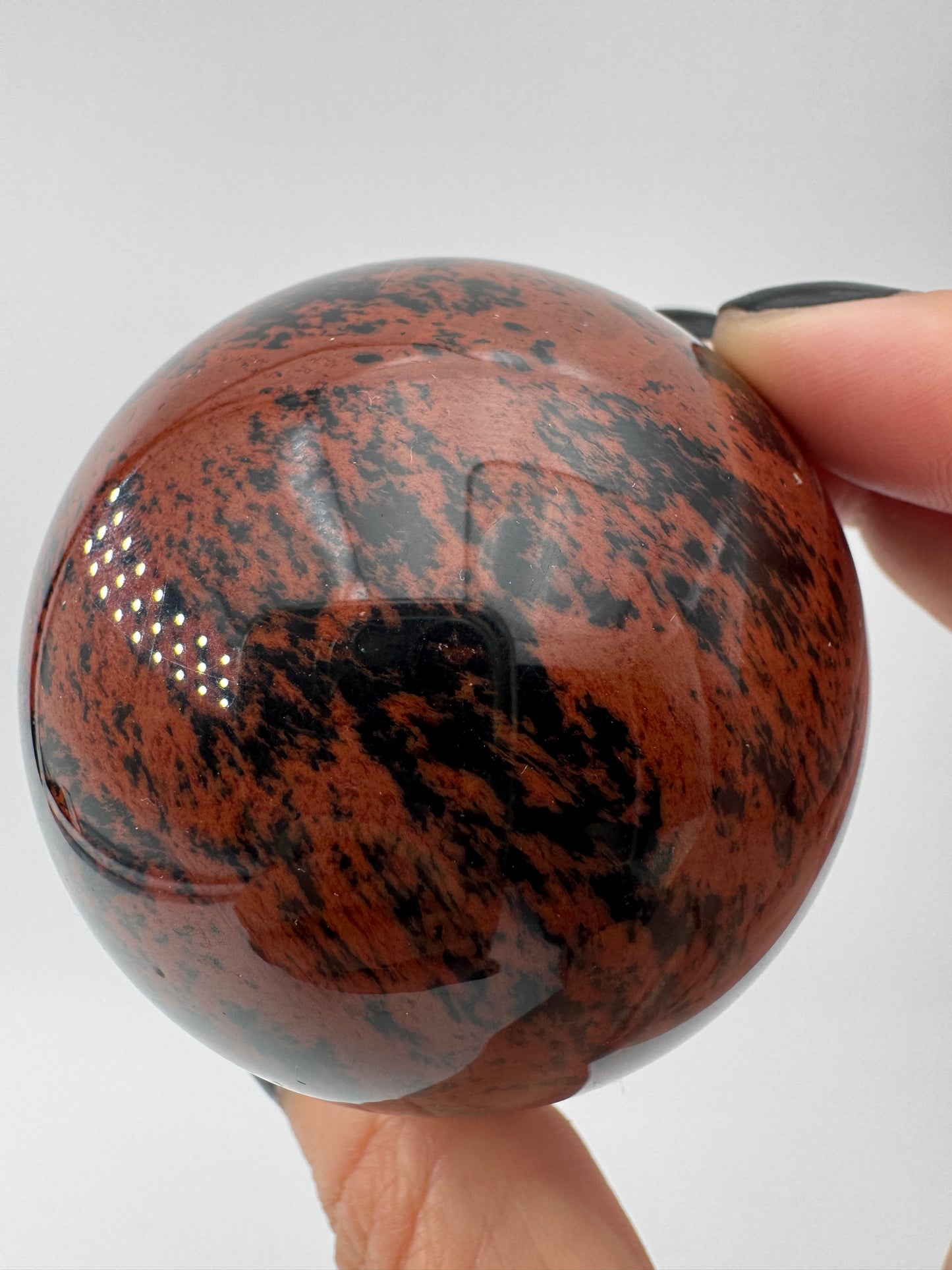 Mahagoni Obsidian Kugel OK32