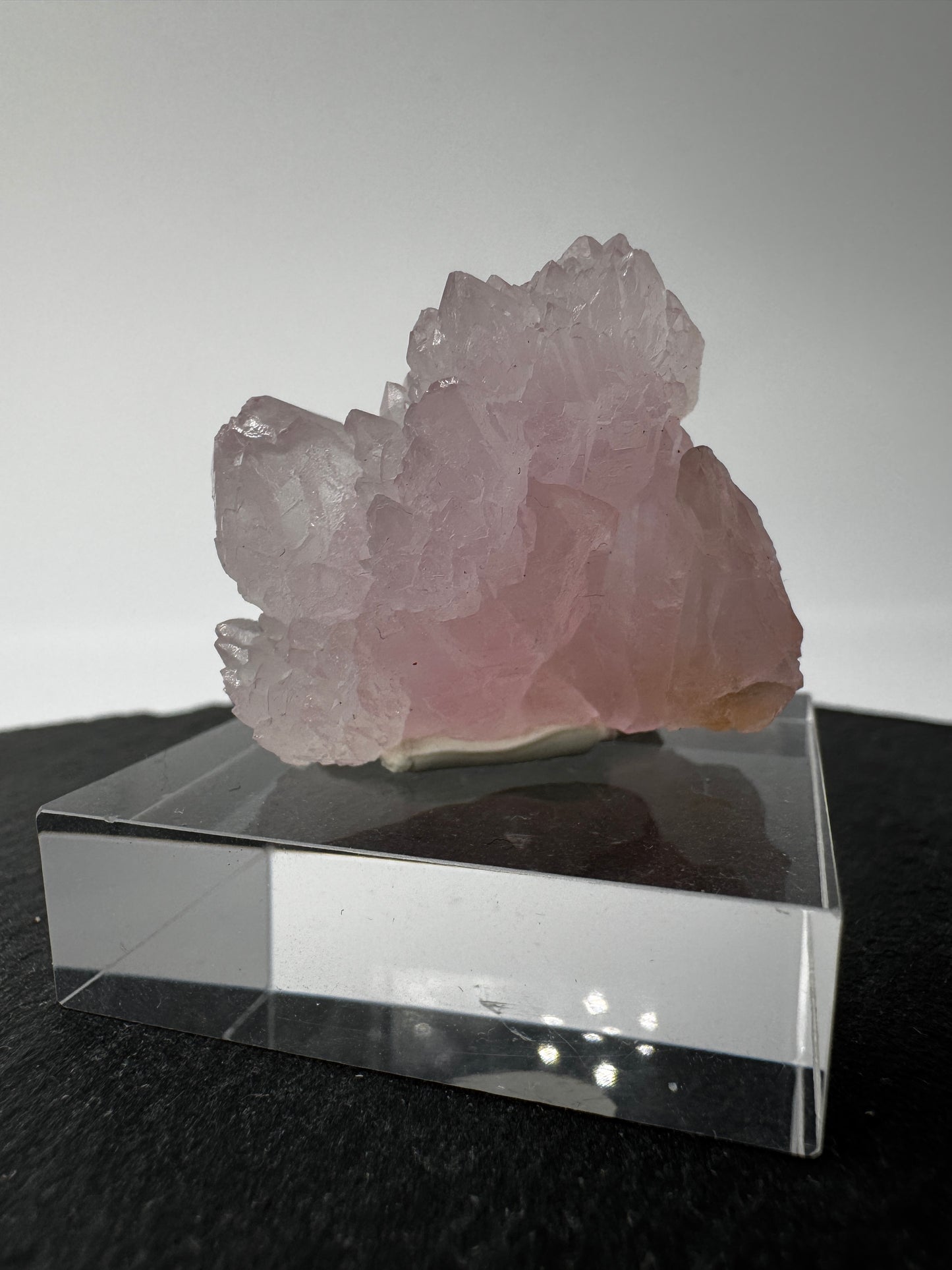 kristallisierter Rosenquarz KR56