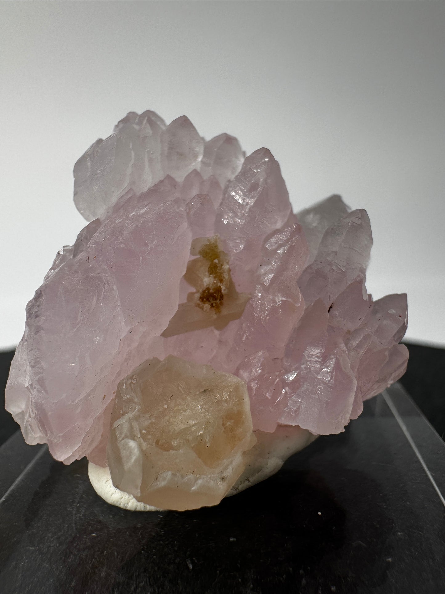 kristallisierter Rosenquarz KR56