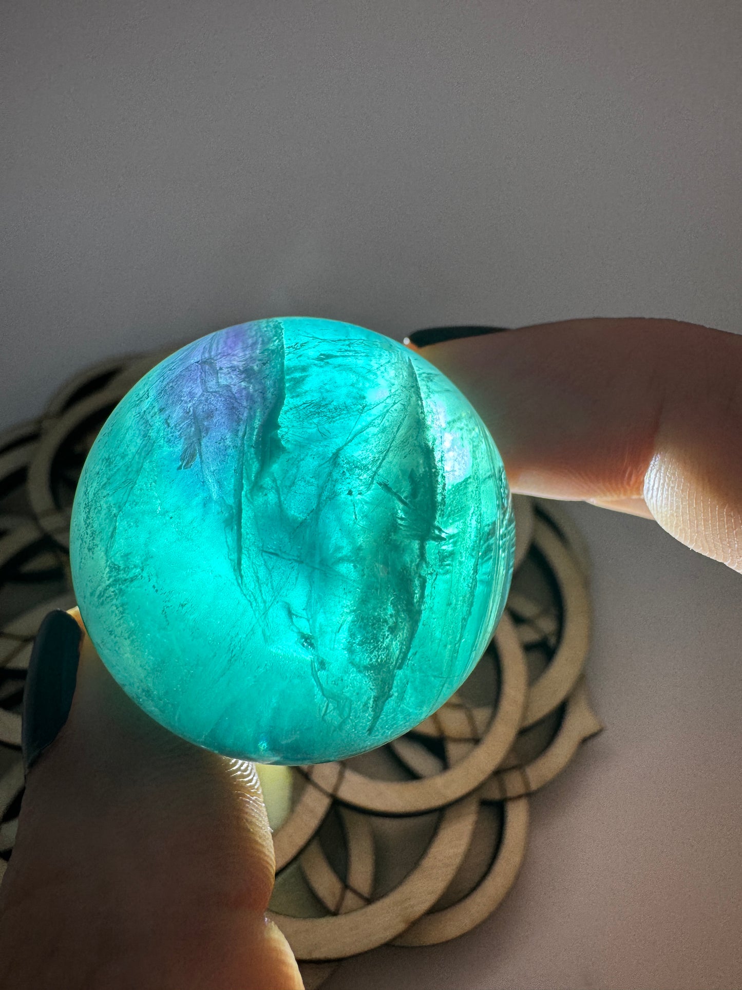 Fluorit Kugel FG22