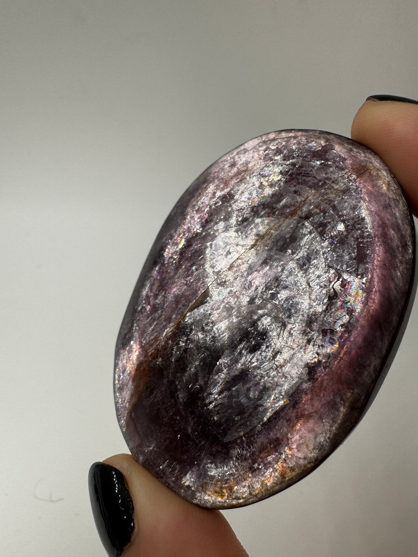 Lepidolith Handsteine