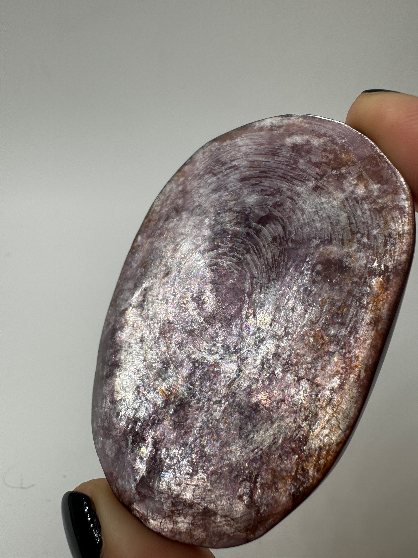 Lepidolith Handsteine