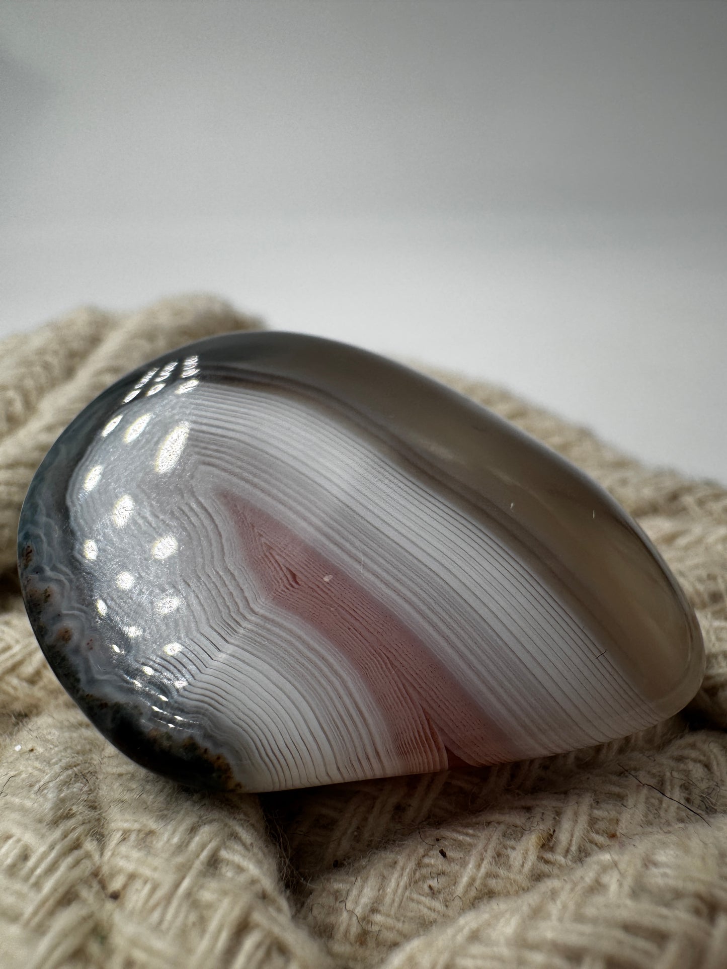 Botswana Achat Trommelstein D8