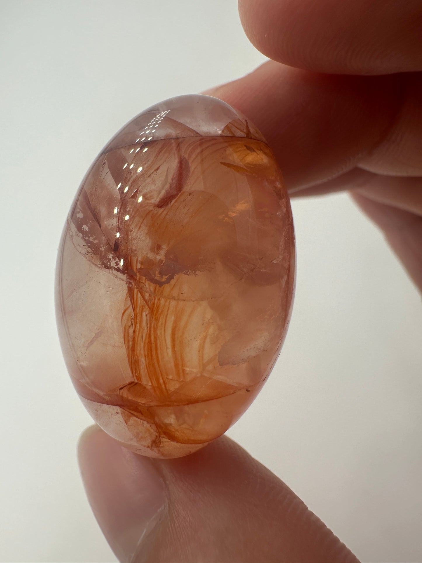 Feuerquarz Trommelsteine