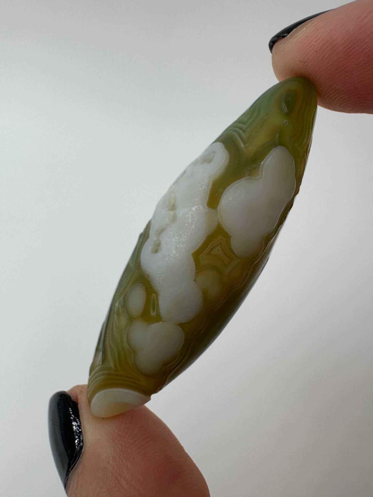 Gobi Achat Shivas, grün GG28