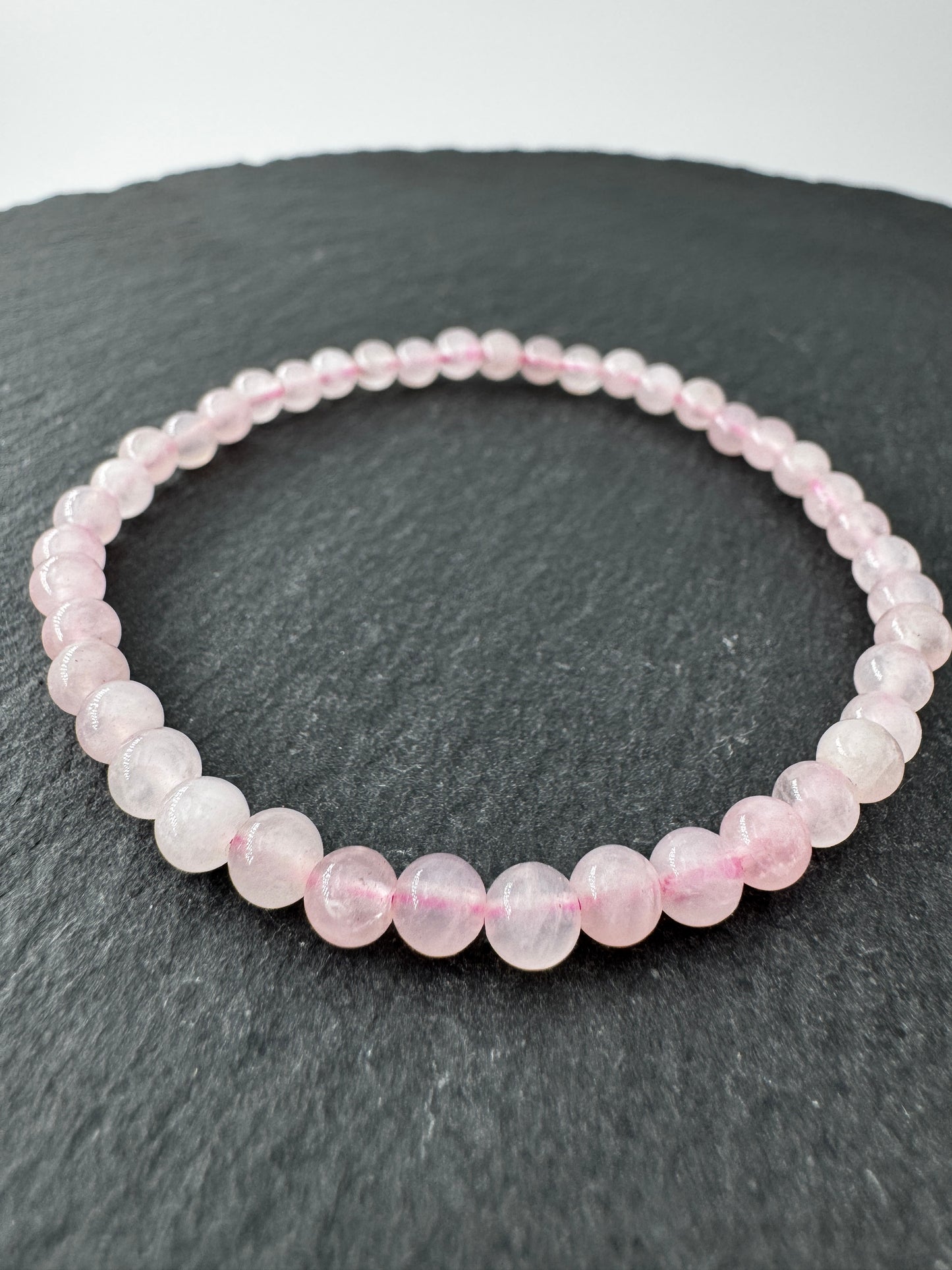 Rosenquarz Armband