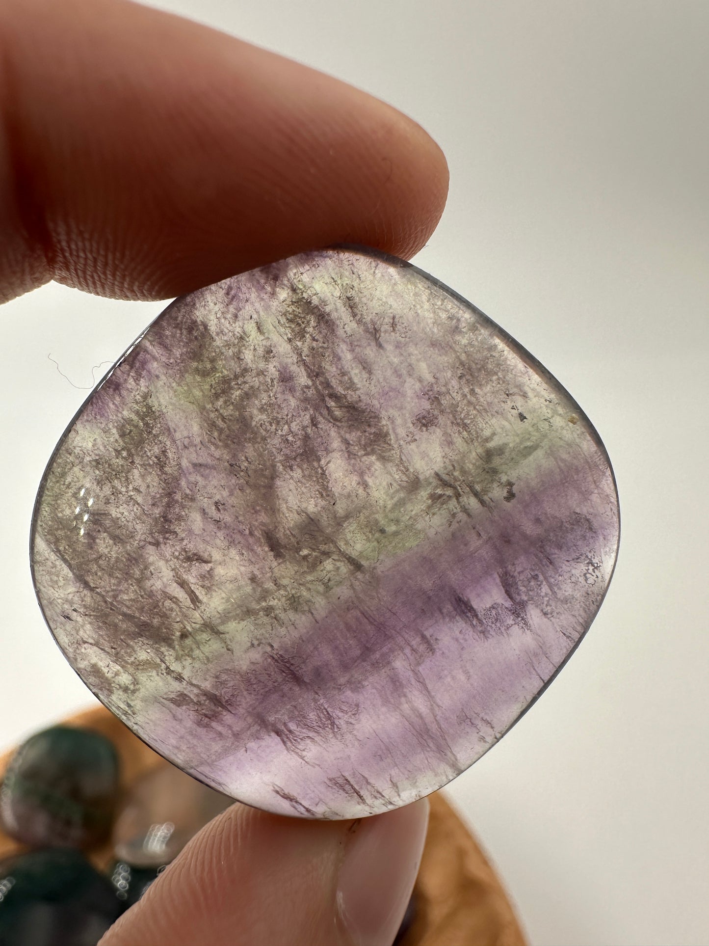 Fluorit Scheibensteine