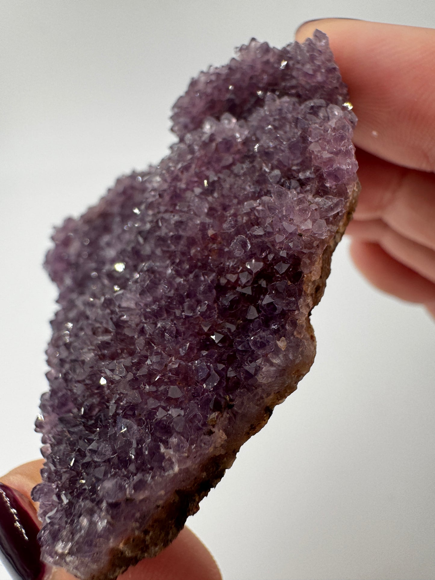 Amethyst Cluster AA24 aus der Mine Alacam, Balikesir/Türkei.