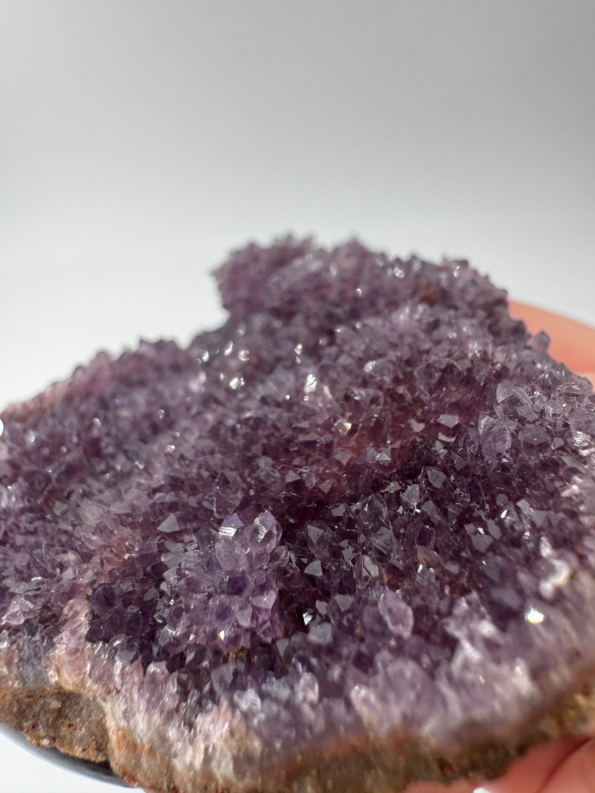 Amethyst Cluster AA24 aus der Mine Alacam, Balikesir/Türkei