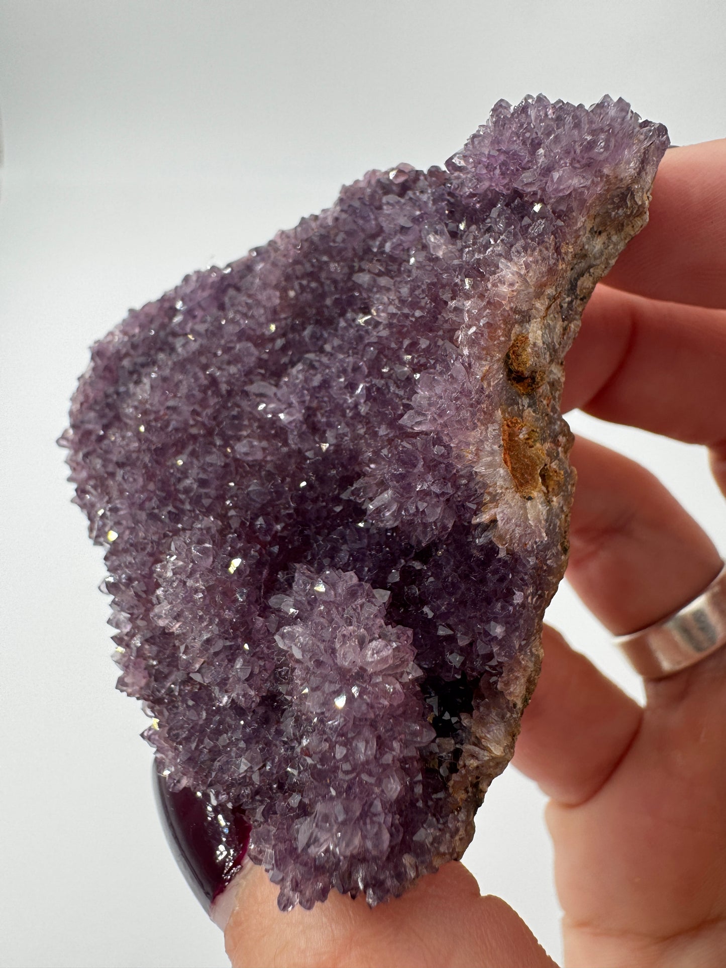 Amethyst Cluster AA24 aus der Mine Alacam, Balikesir/Türkei.