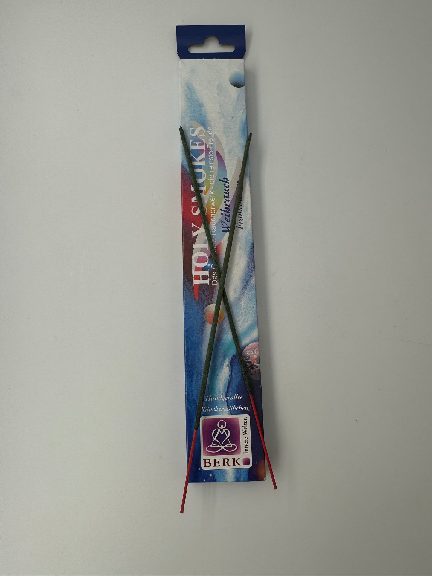 Berk Holy Smokes Blue Line Räucherstäbchen Weihrauch, 10 Stück, 30–60 Min. Glimmdauer