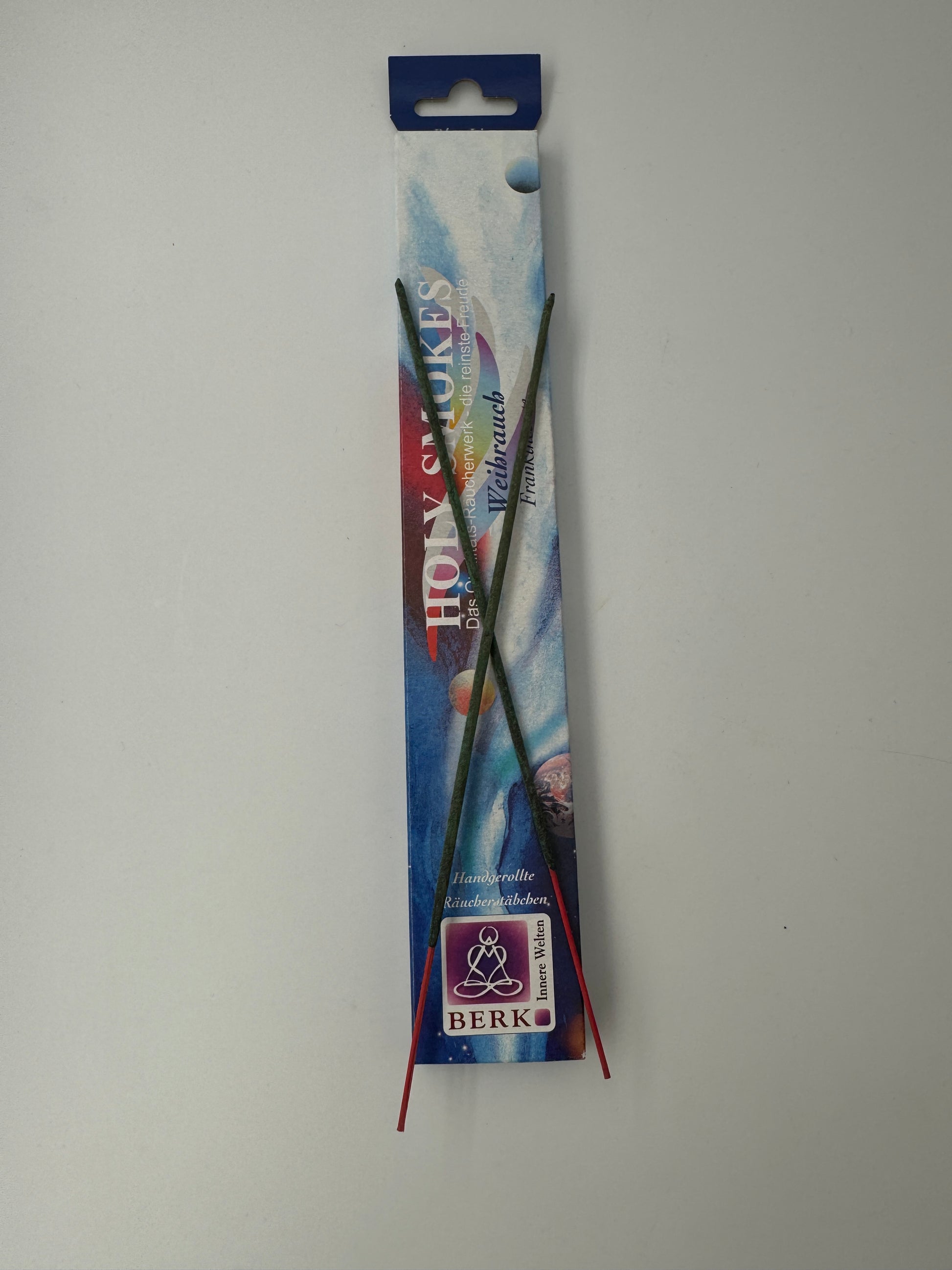 Berk Holy Smokes Blue Line Räucherstäbchen Weihrauch, 10 Stück, 30–60 Min. Glimmdauer