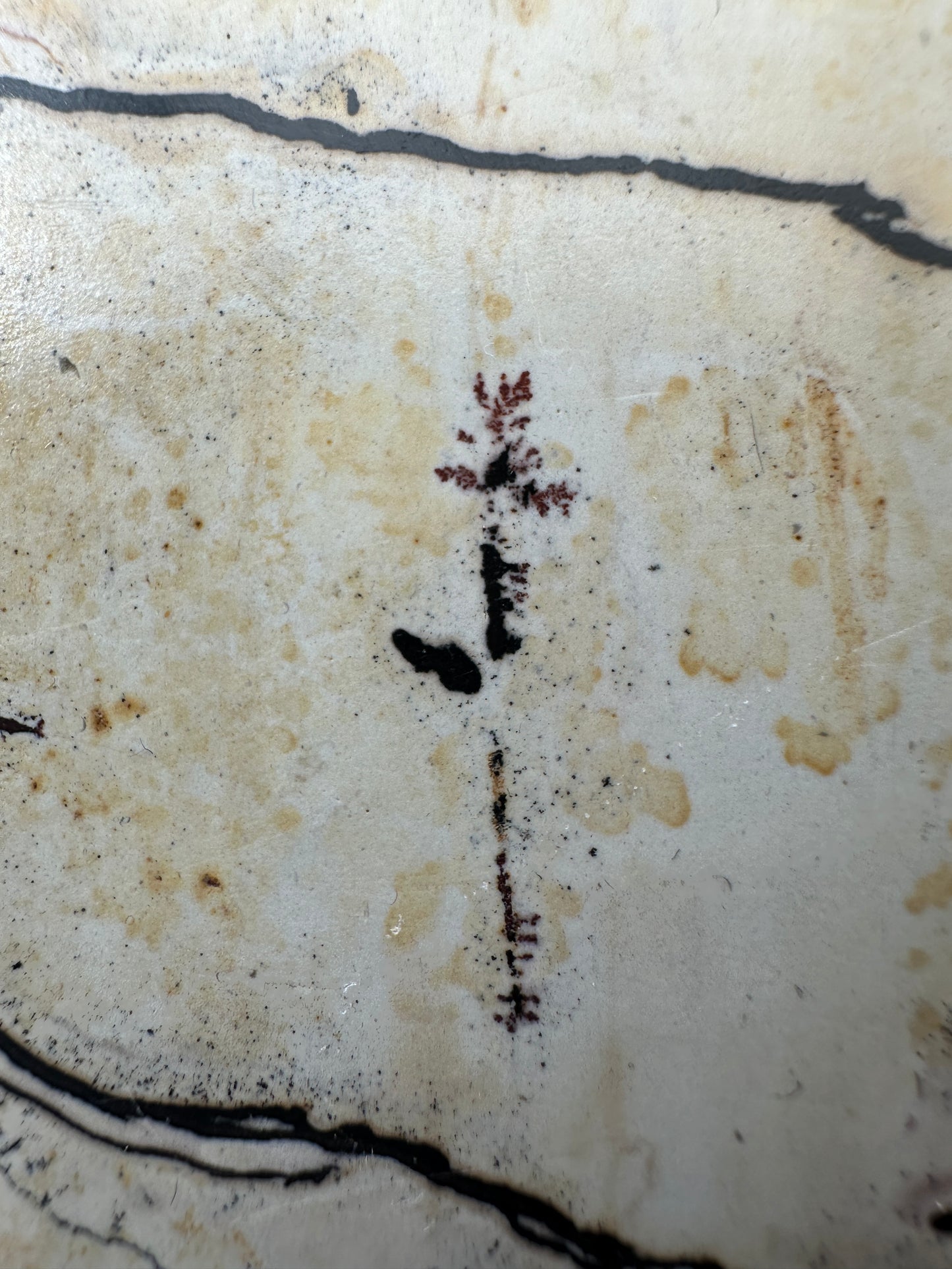 Bilder Jaspis Würfel JW54, ca. 5,5 cm, mit natürlichem Landschaftszeichnungsmuster in Braun- und Beigetönen