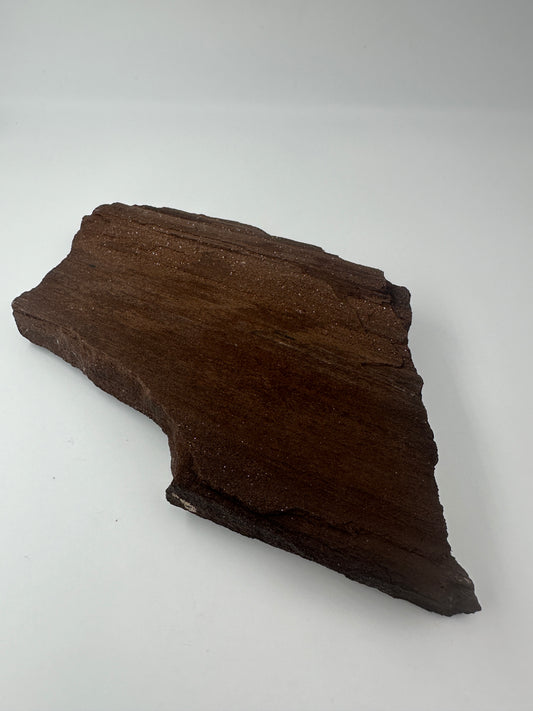 Feenholz FH30 aus Leipzig, versteinertes Holz mit funkelnden Quarzeinschlüssen