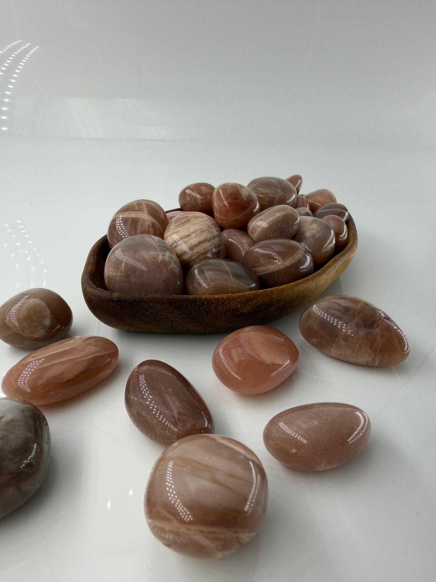 Mondstein Trommelsteine