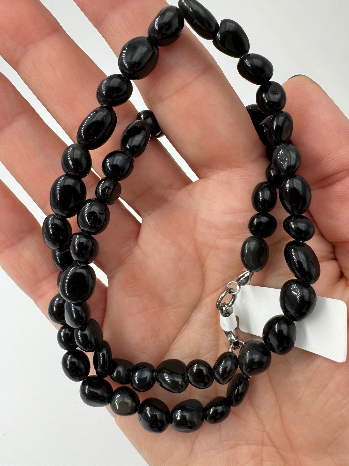 Regenbogenobsidian Kette RN12