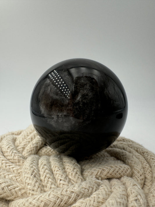 Silberobsidian Kugel SOK29