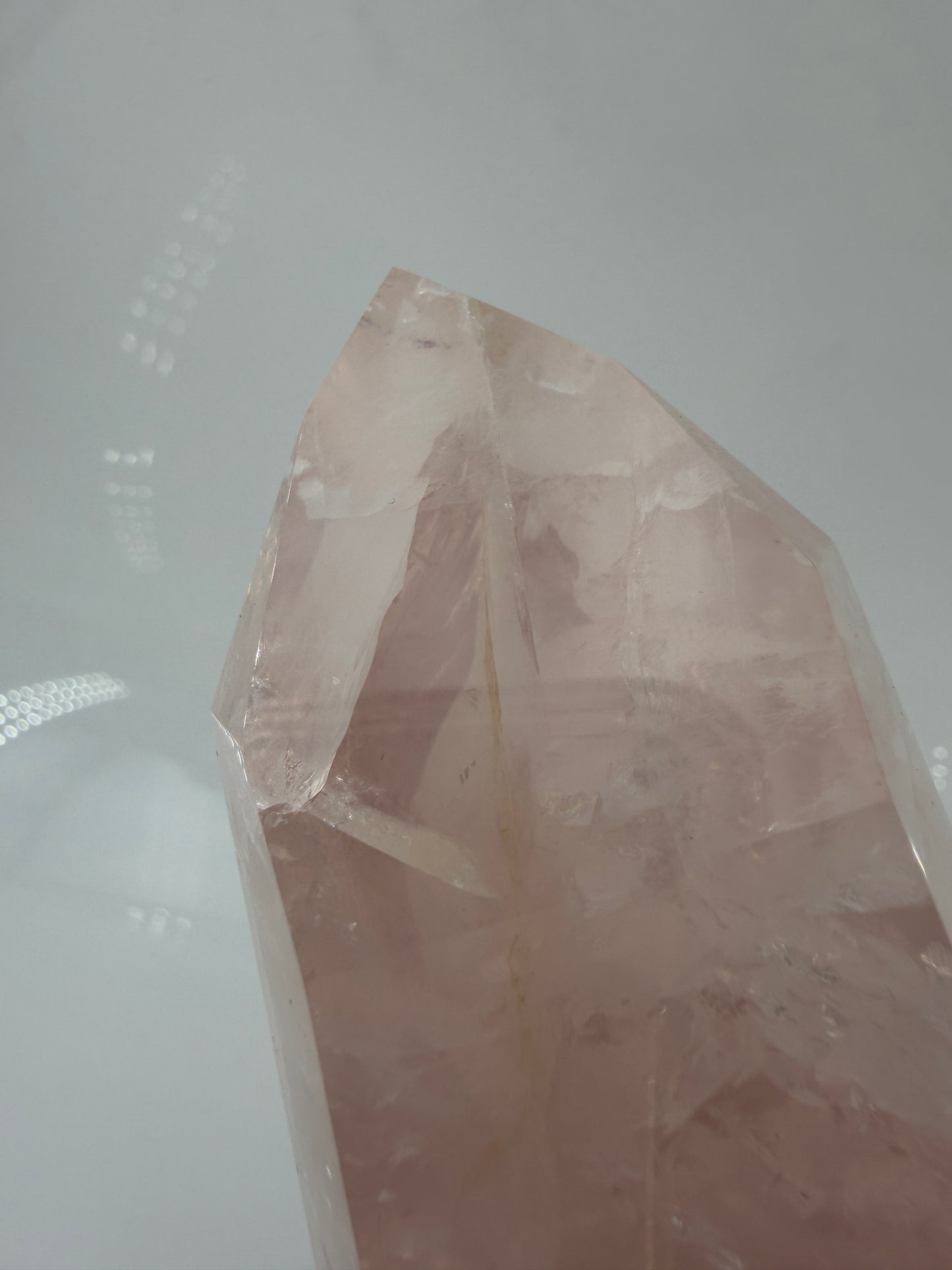 Rosenquarz Spitze RQ89