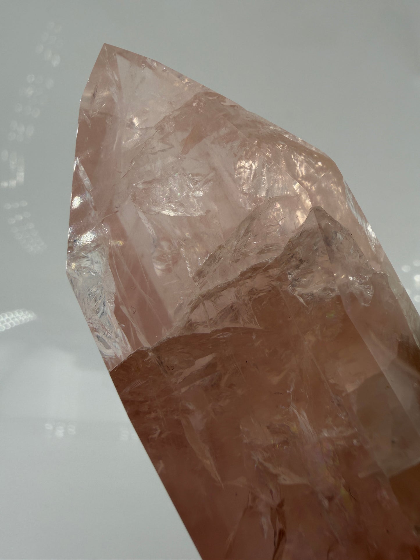 Rosenquarz Spitze RQ55