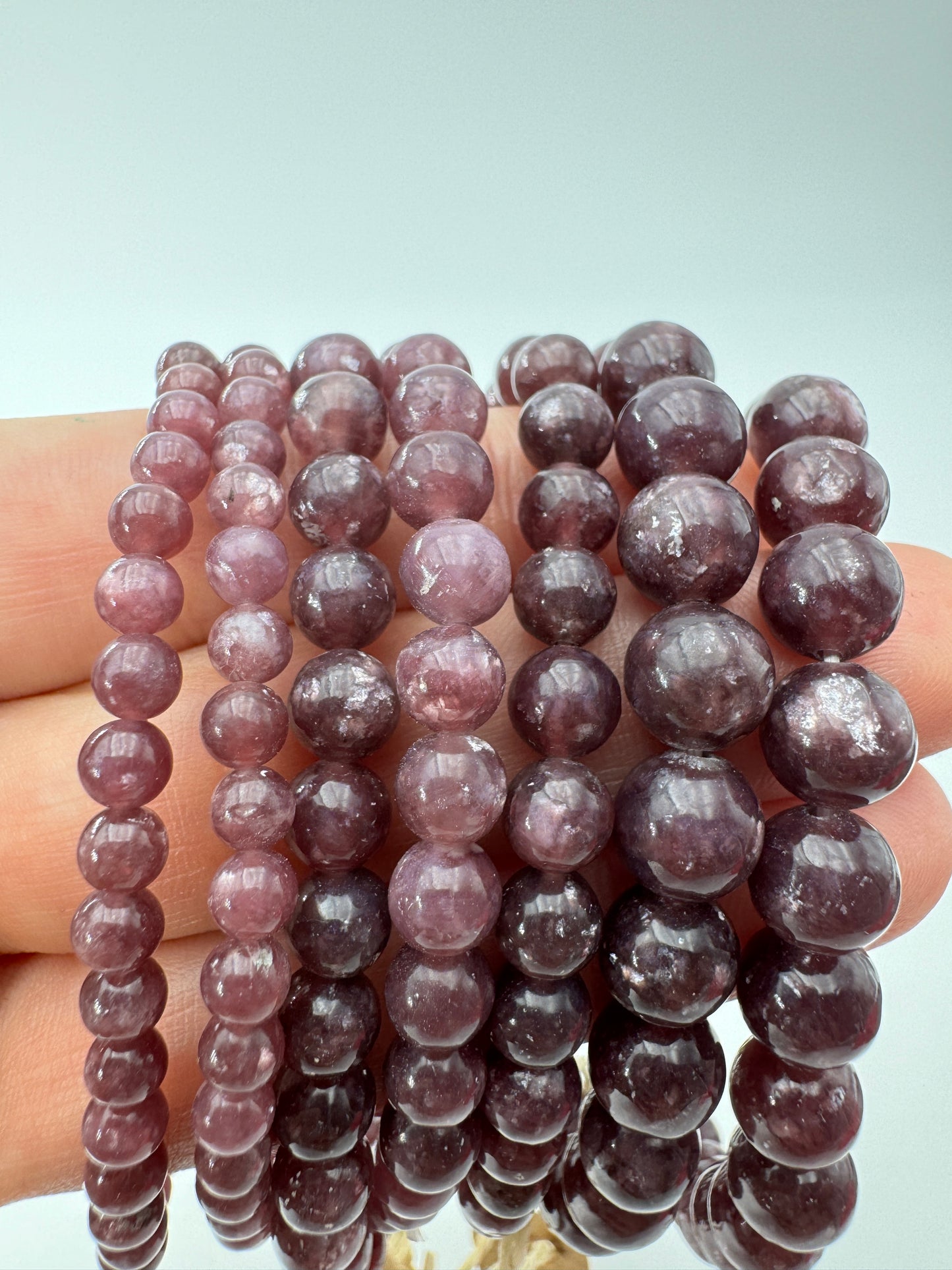 Lepidolith Armbänder