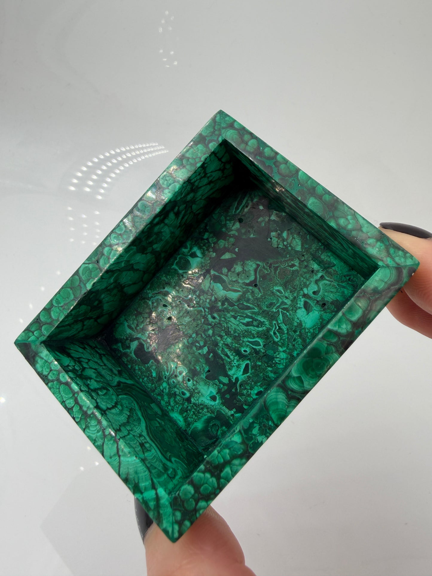 Malachit Schatulle MA89