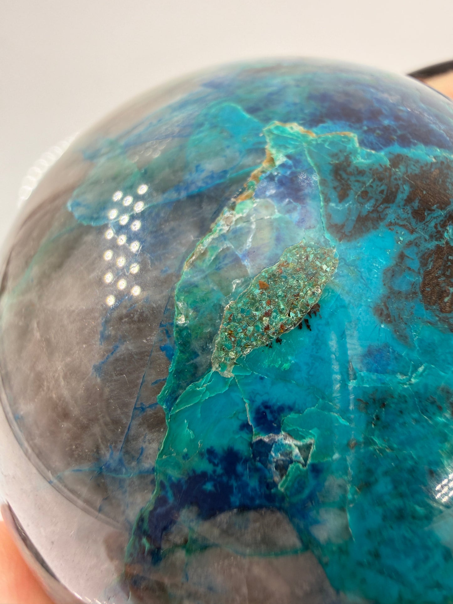 Chrysokoll Kugel CQ111