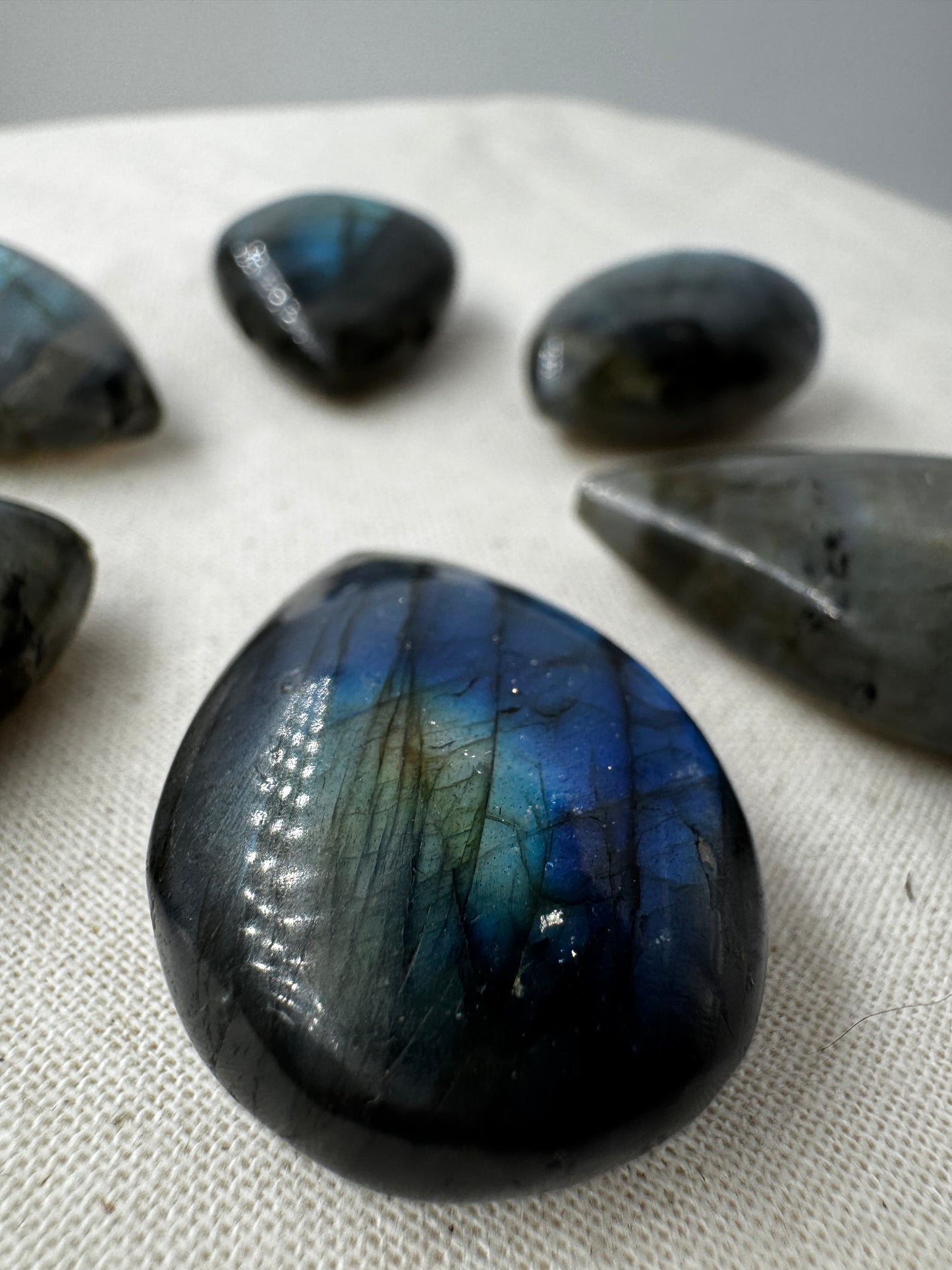 Labradorit  Tropfenanhänger