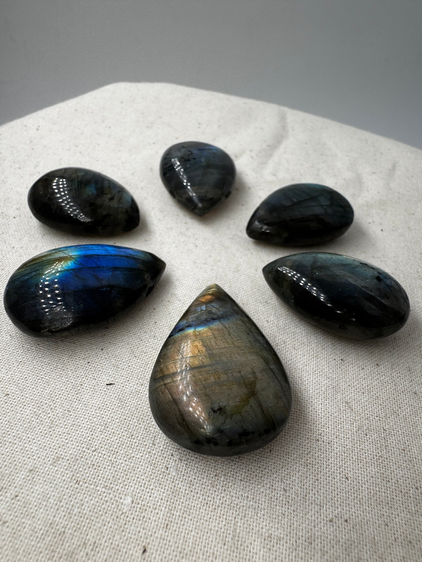 Labradorit  Tropfenanhänger