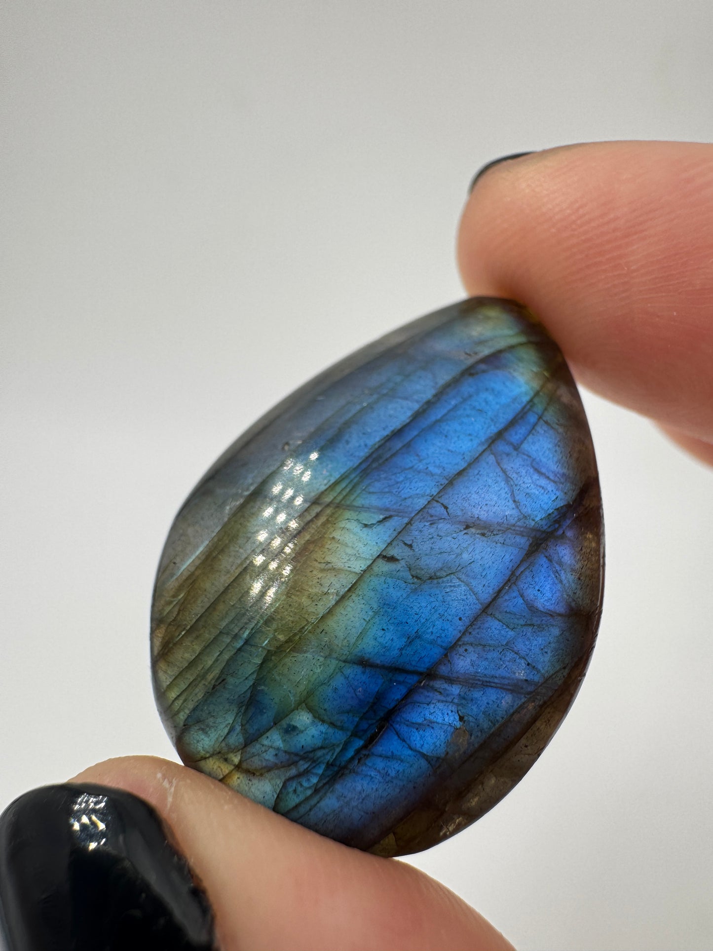 Labradorit  Tropfenanhänger