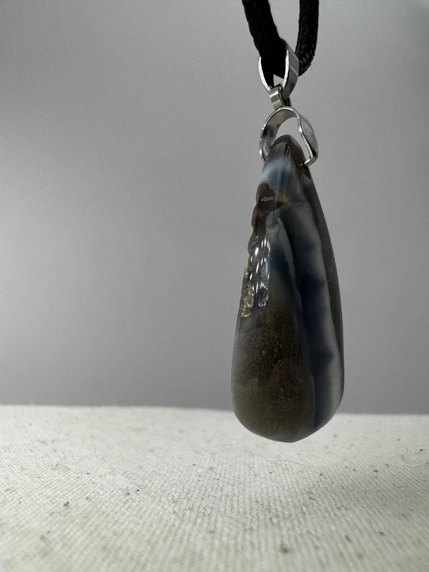 Owyhee Blauer Opal Anhänger BA8