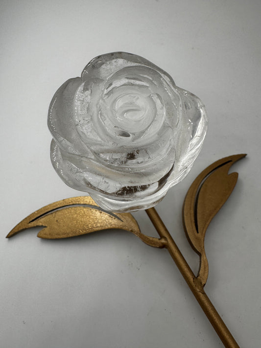 Bergkristall Rose FRB39