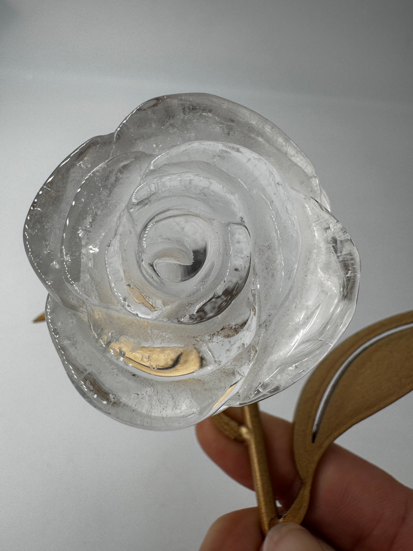 Bergkristall Rose FRB39