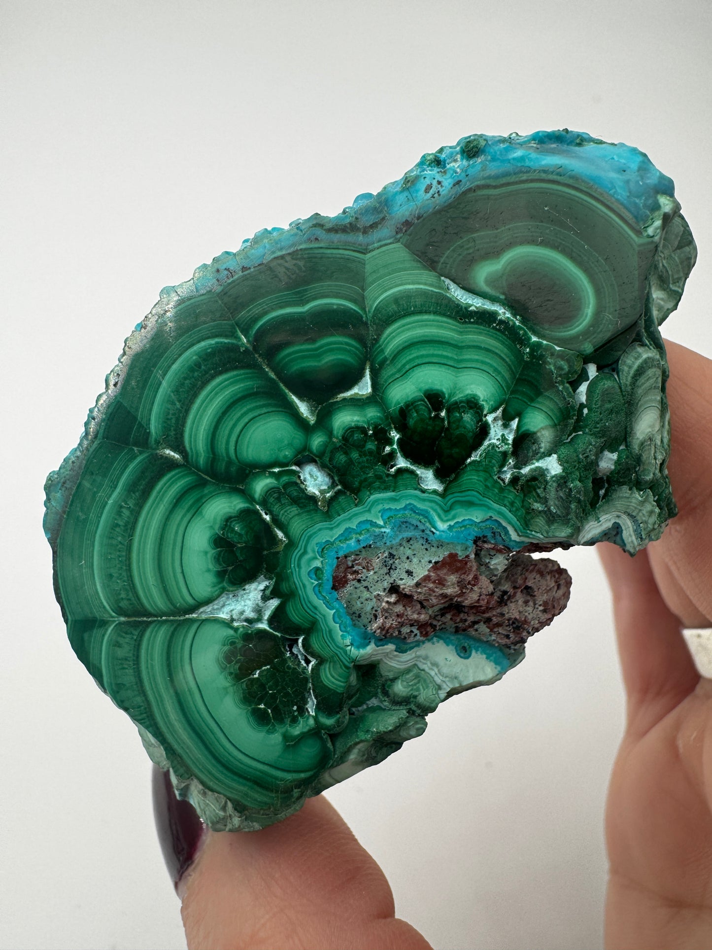 Chrysokoll mit Malachit CM55