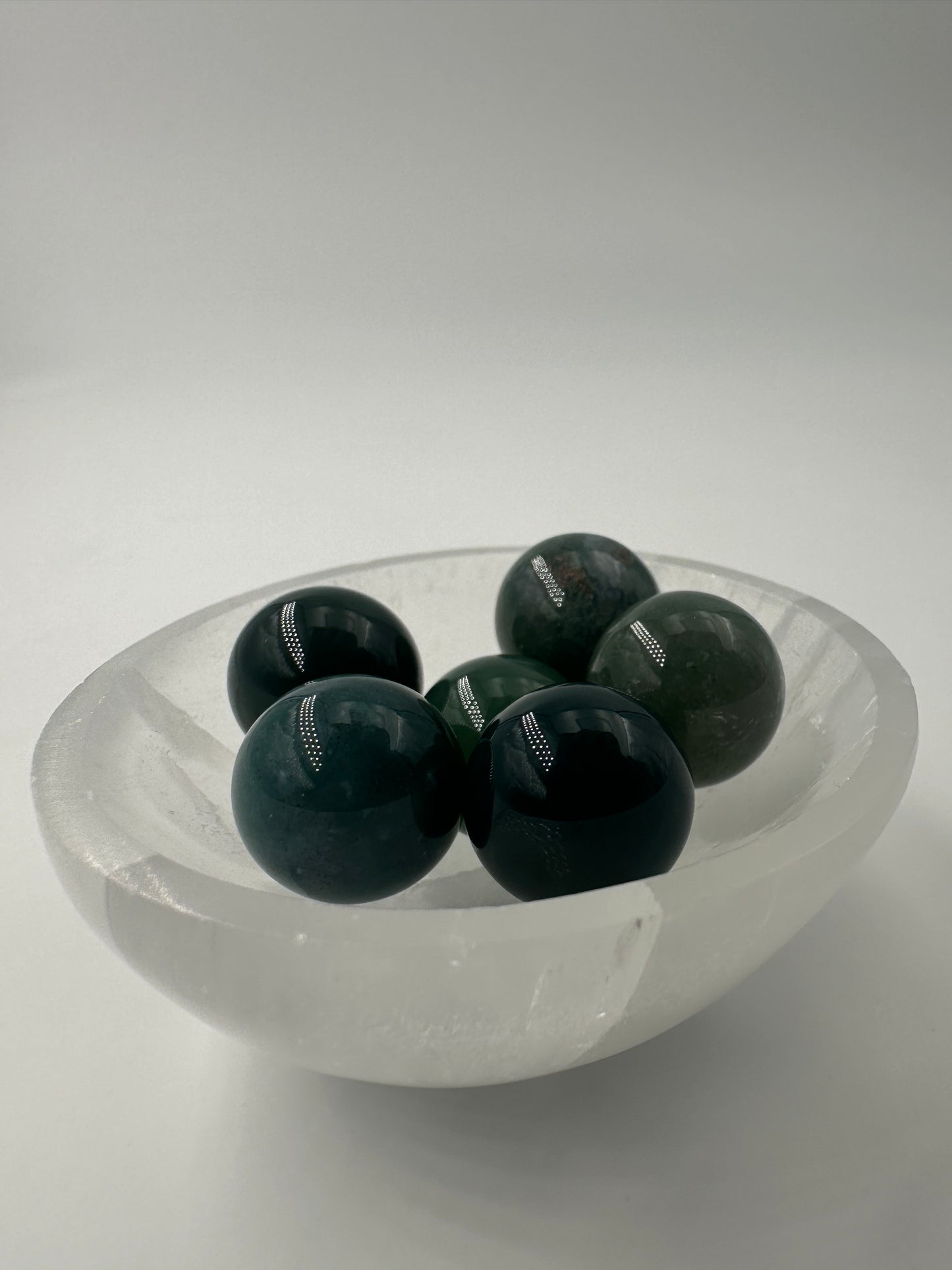 Moosachatkugel, mini