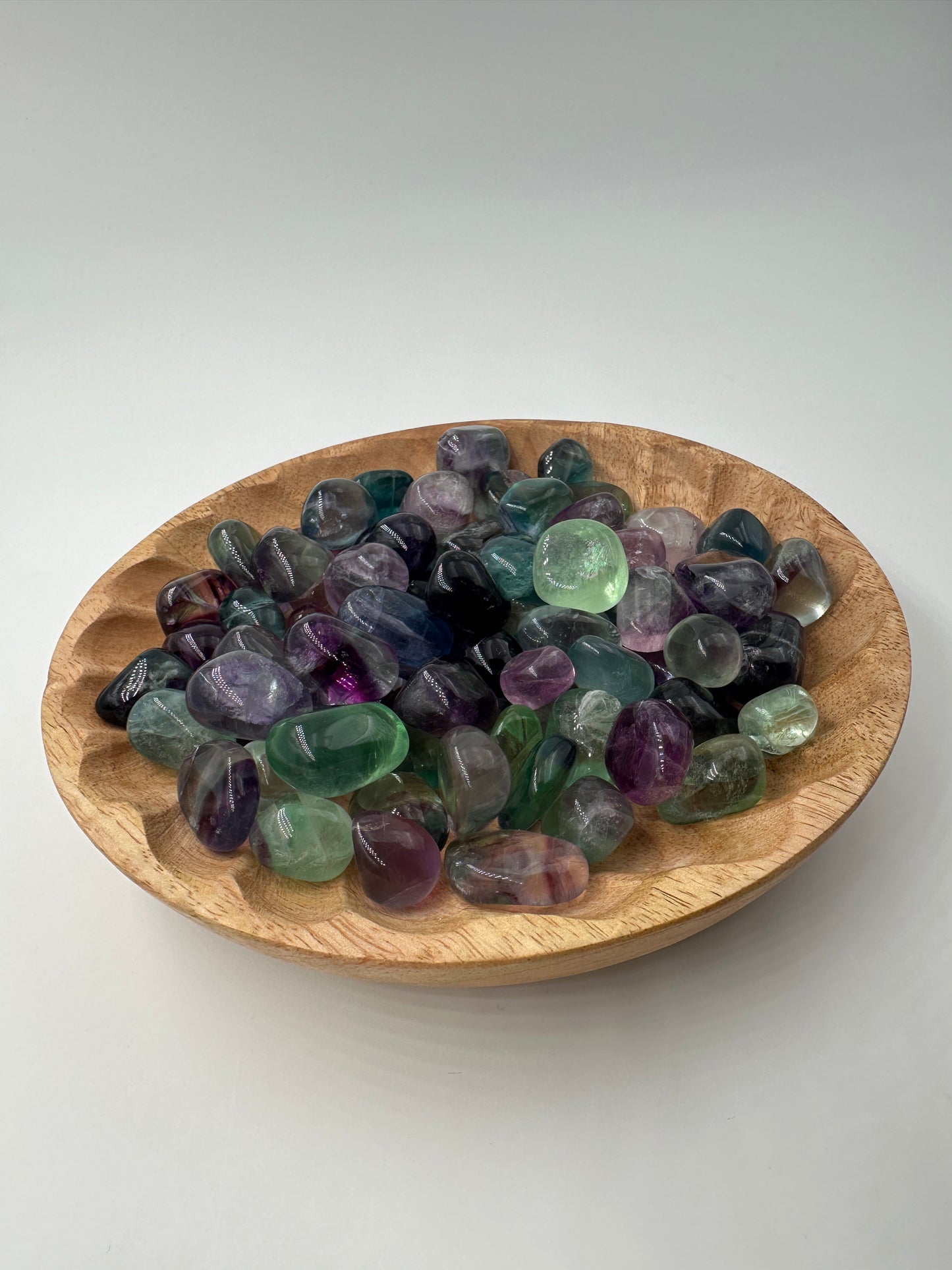 Fluorit Trommelsteine, klein