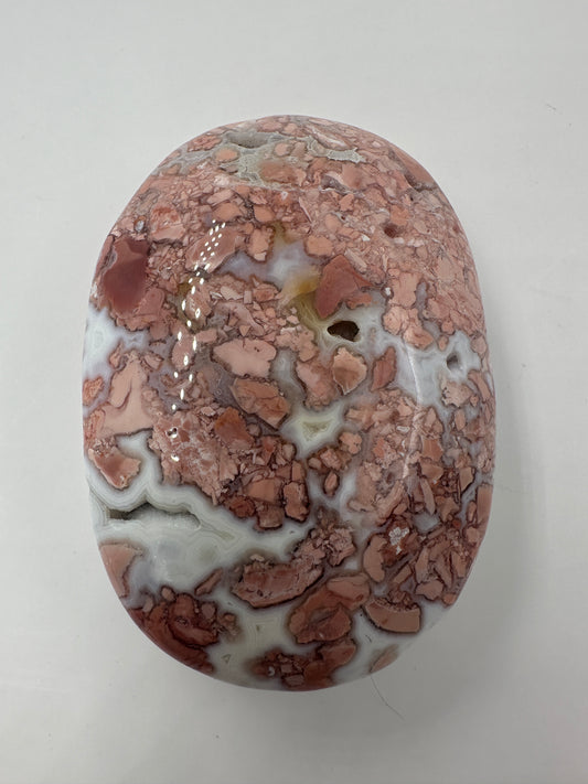 Pink Achat Handstein PA29
