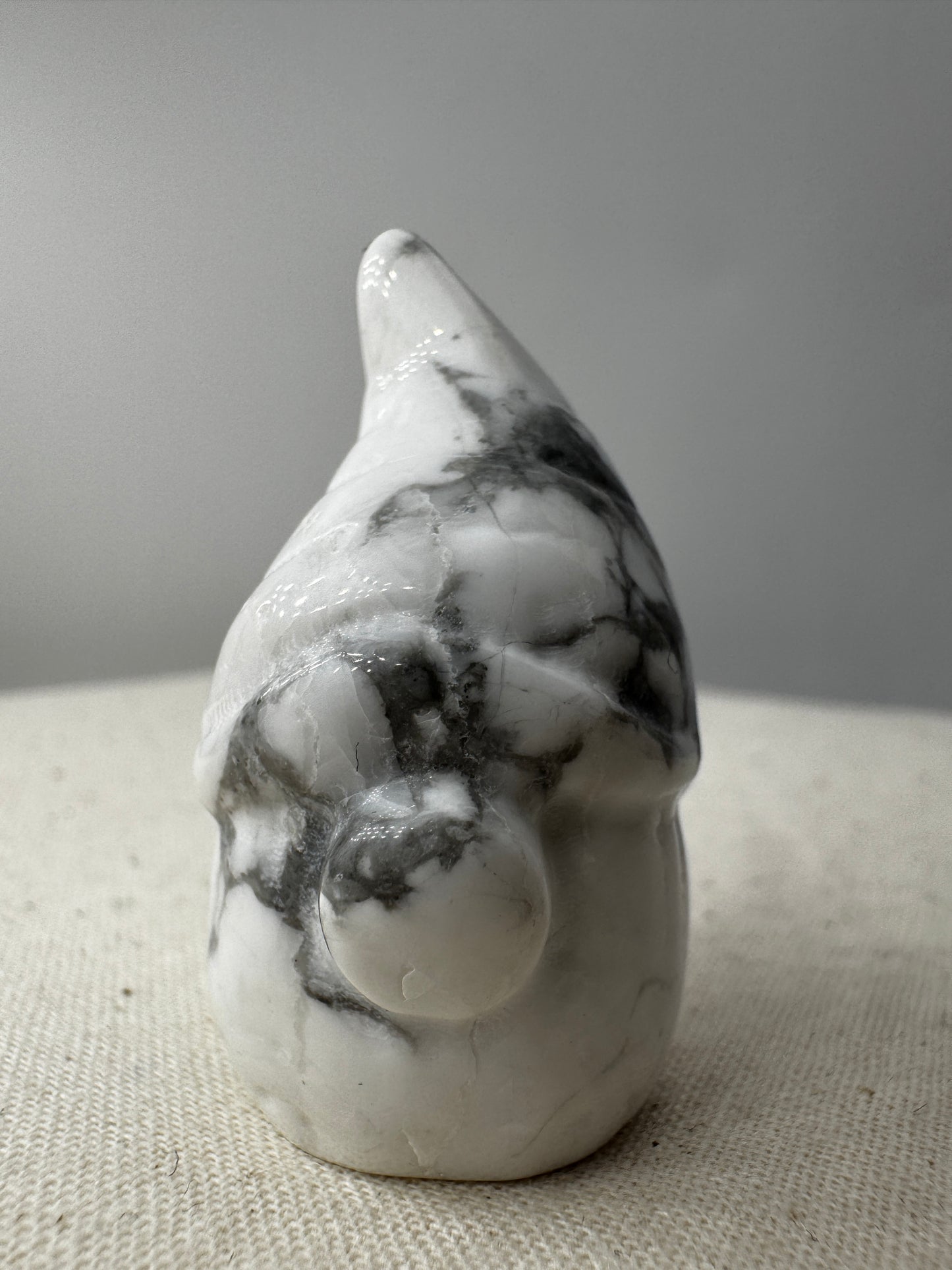 Zwerg-Carving aus Magnesit.
